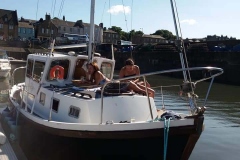 Sunshine in Newhaven Harbour